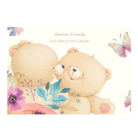 A4 Forever Friends Week-to-View Family Organiser 2021